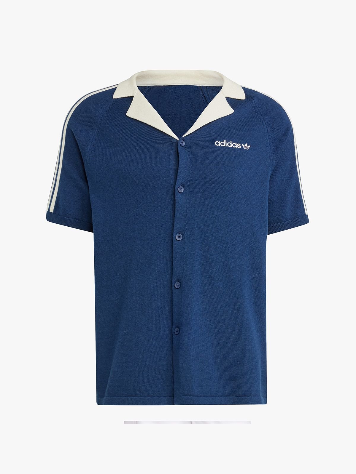 Adidas Originals Men's Premium Navy Short Sleeve Shirt