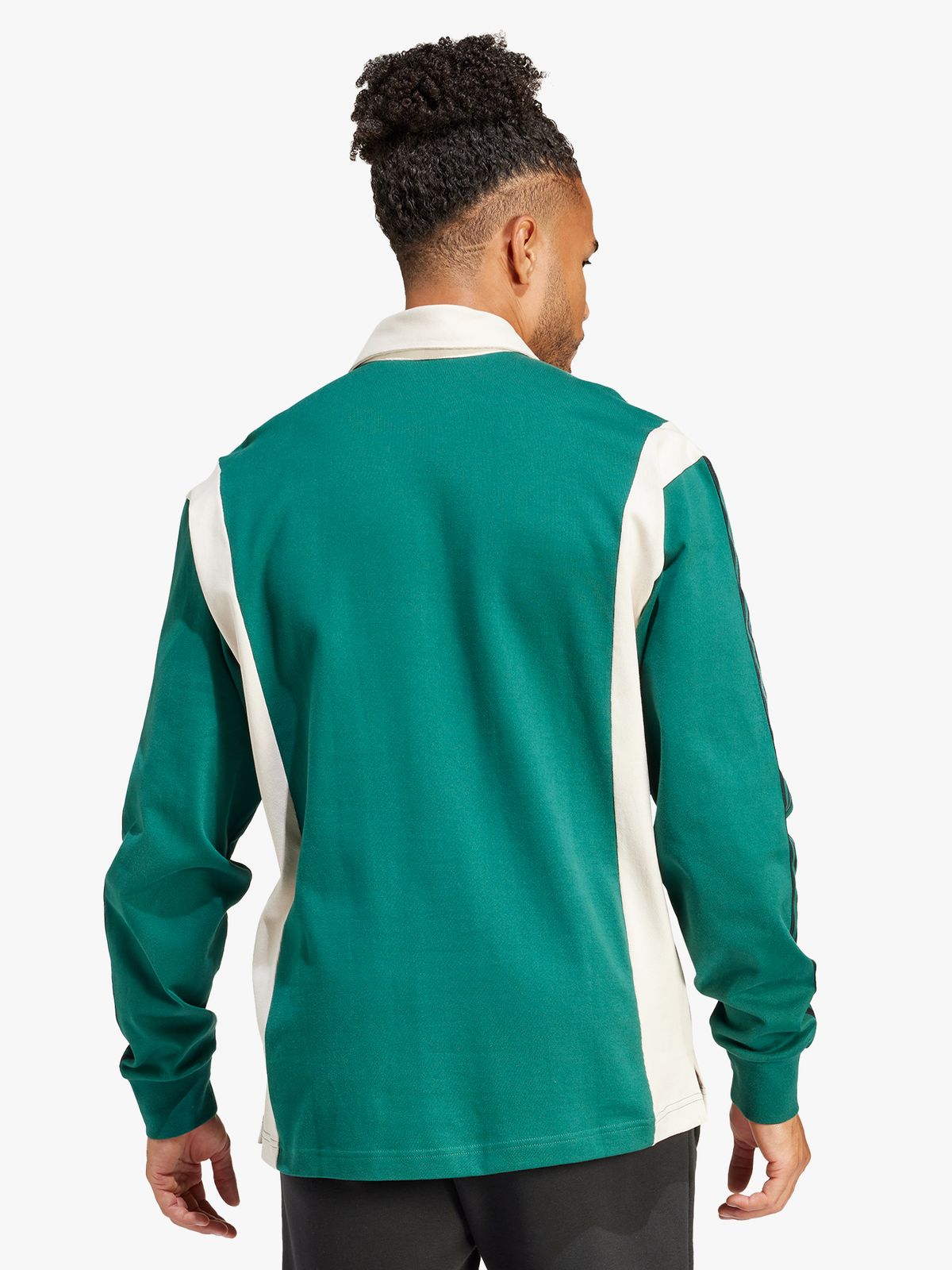 Adidas Originals Men's Rugby Green/White Shirt