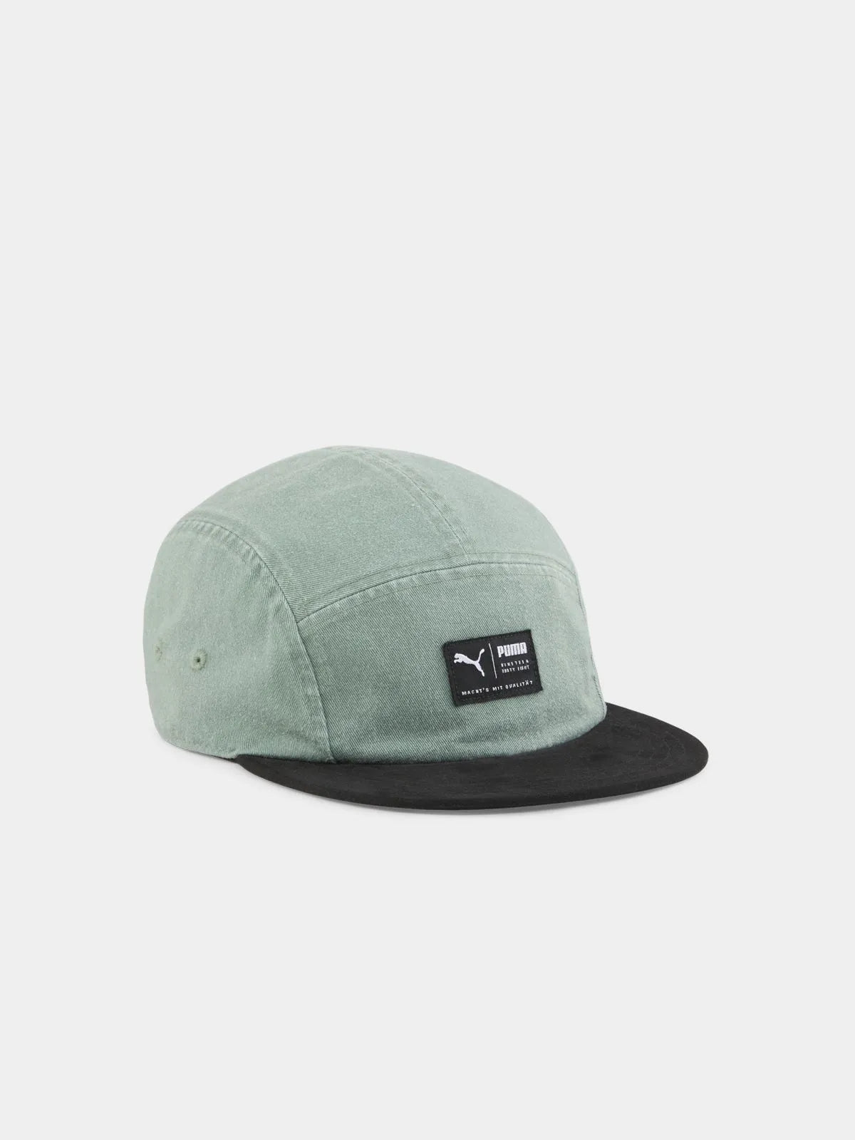 Puma Unisex 5 Panel Sage/Black Cap