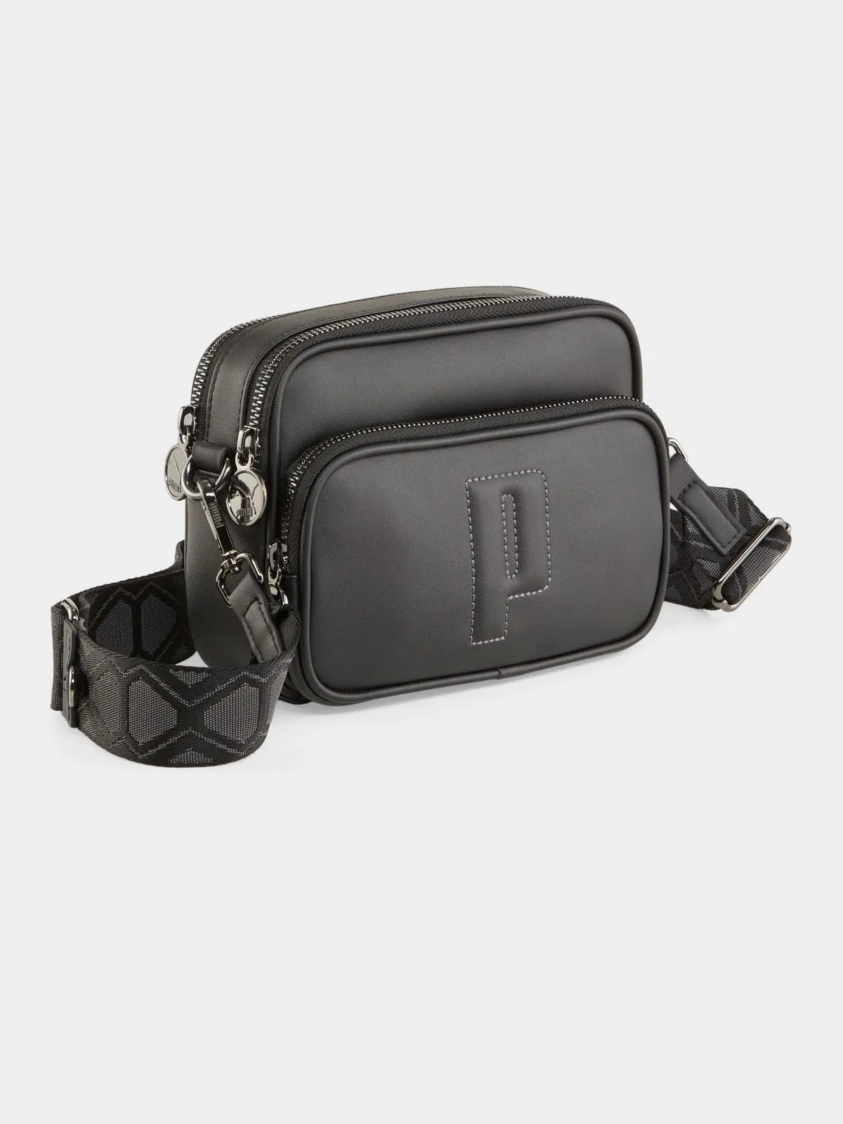 Puma Unisex Sense M Black Crossbody Bag