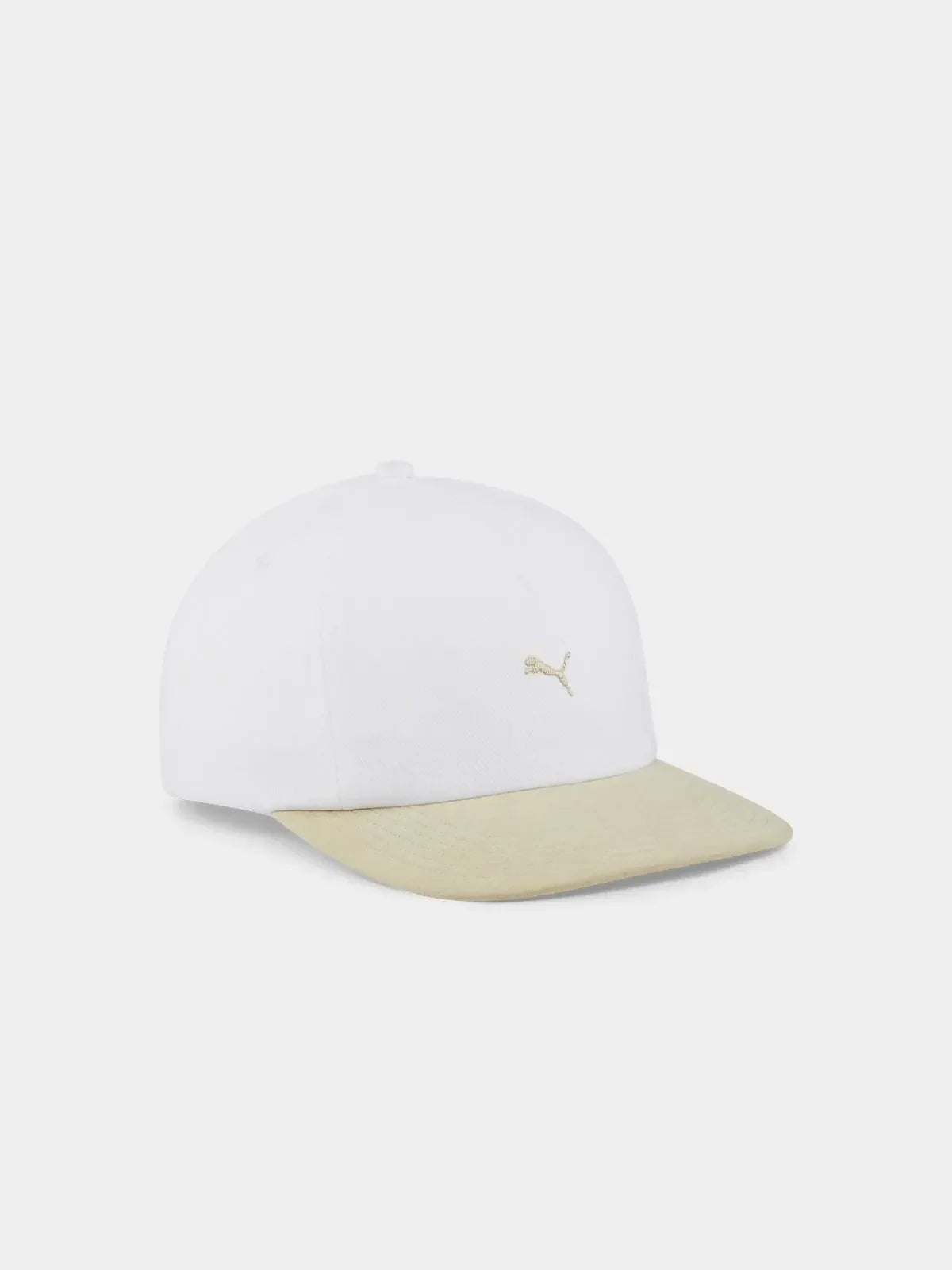 Puma Unisex MMQ Flat Brim Beige Cap