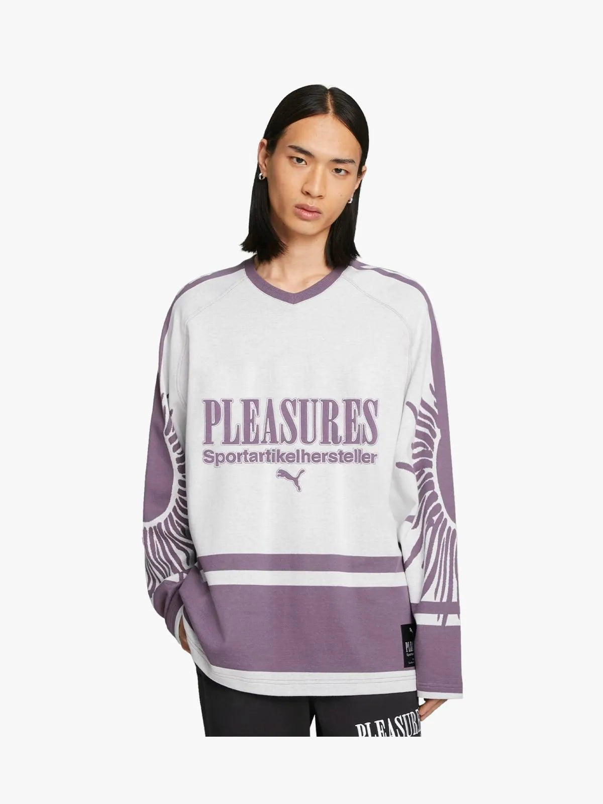 Puma x Pleasures Men’s White Hockey Jersey