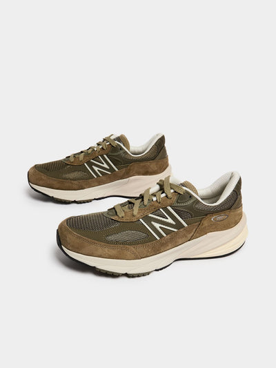 New Balance Men's 990 v6 Khaki Sneaker