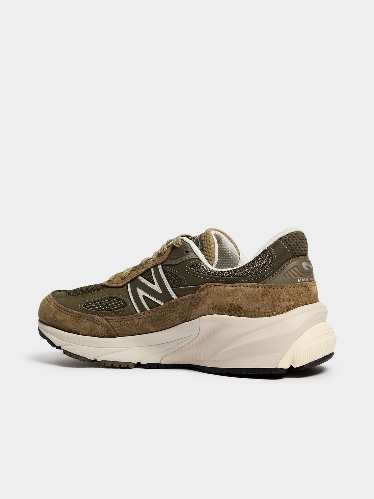 New Balance Men's 990 v6 Khaki Sneaker