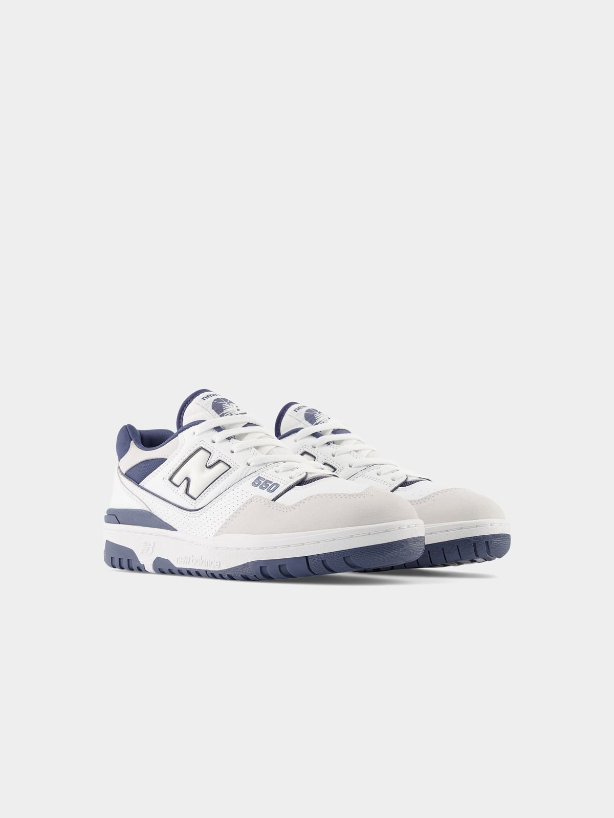 New Balance Men's 550 White/Blue Sneaker