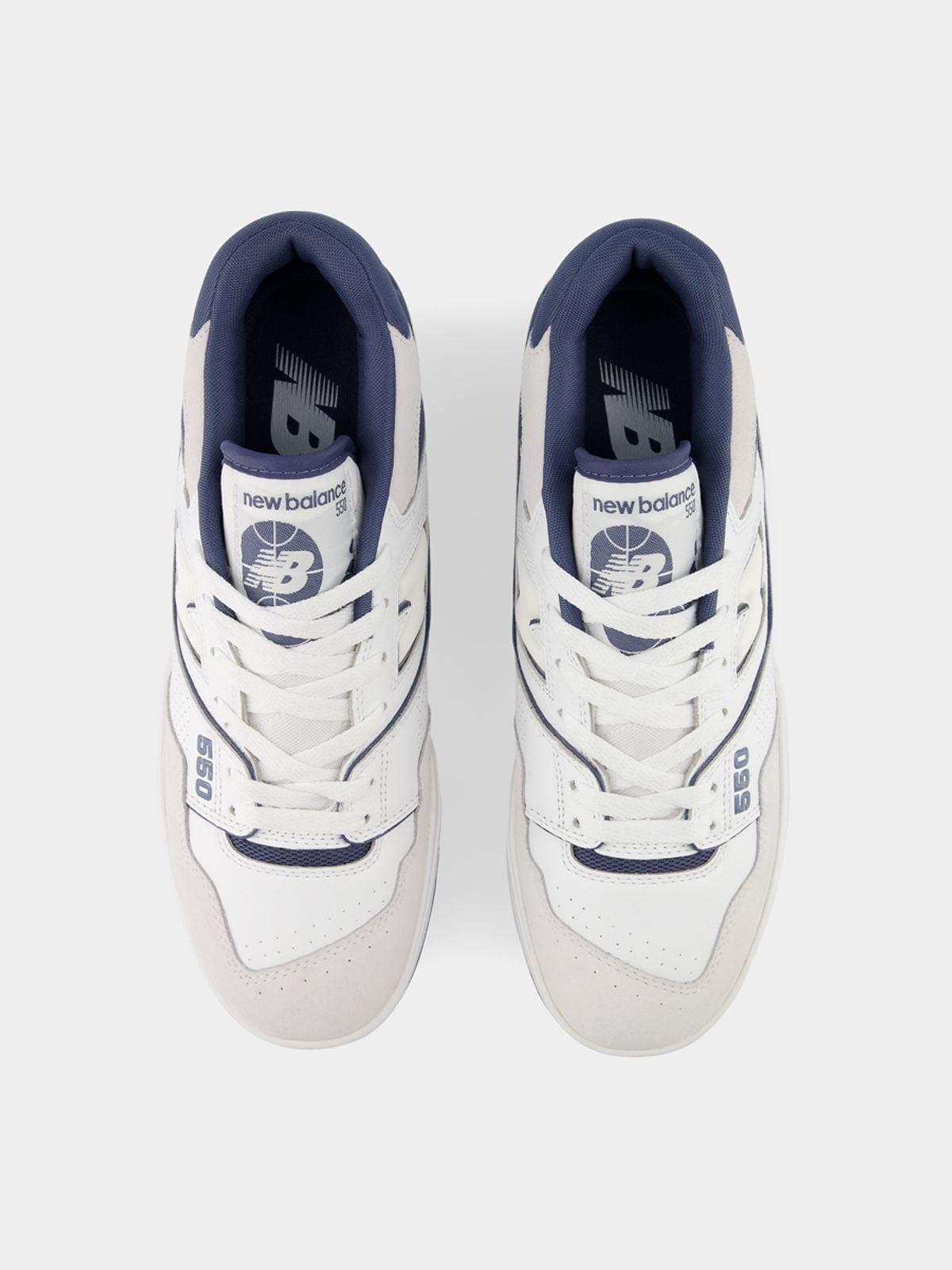 New Balance Men's 550 White/Blue Sneaker