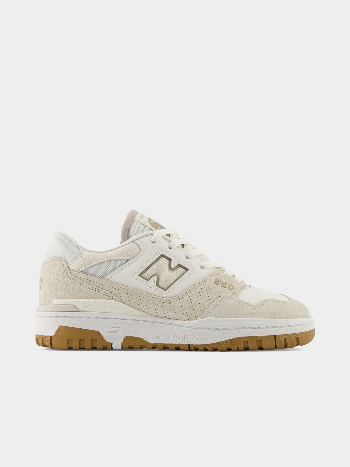 New Balance Women's 550 Cream/White Sneaker