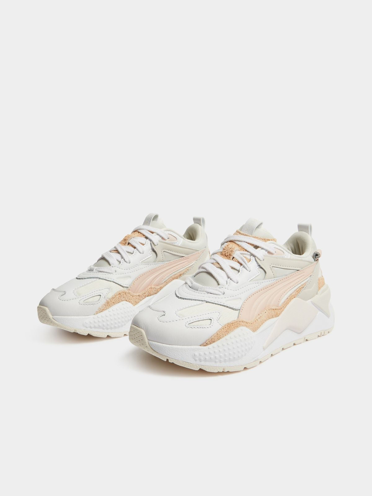 Puma Women's RS-X EFEKT Lux White/Pink Sneaker