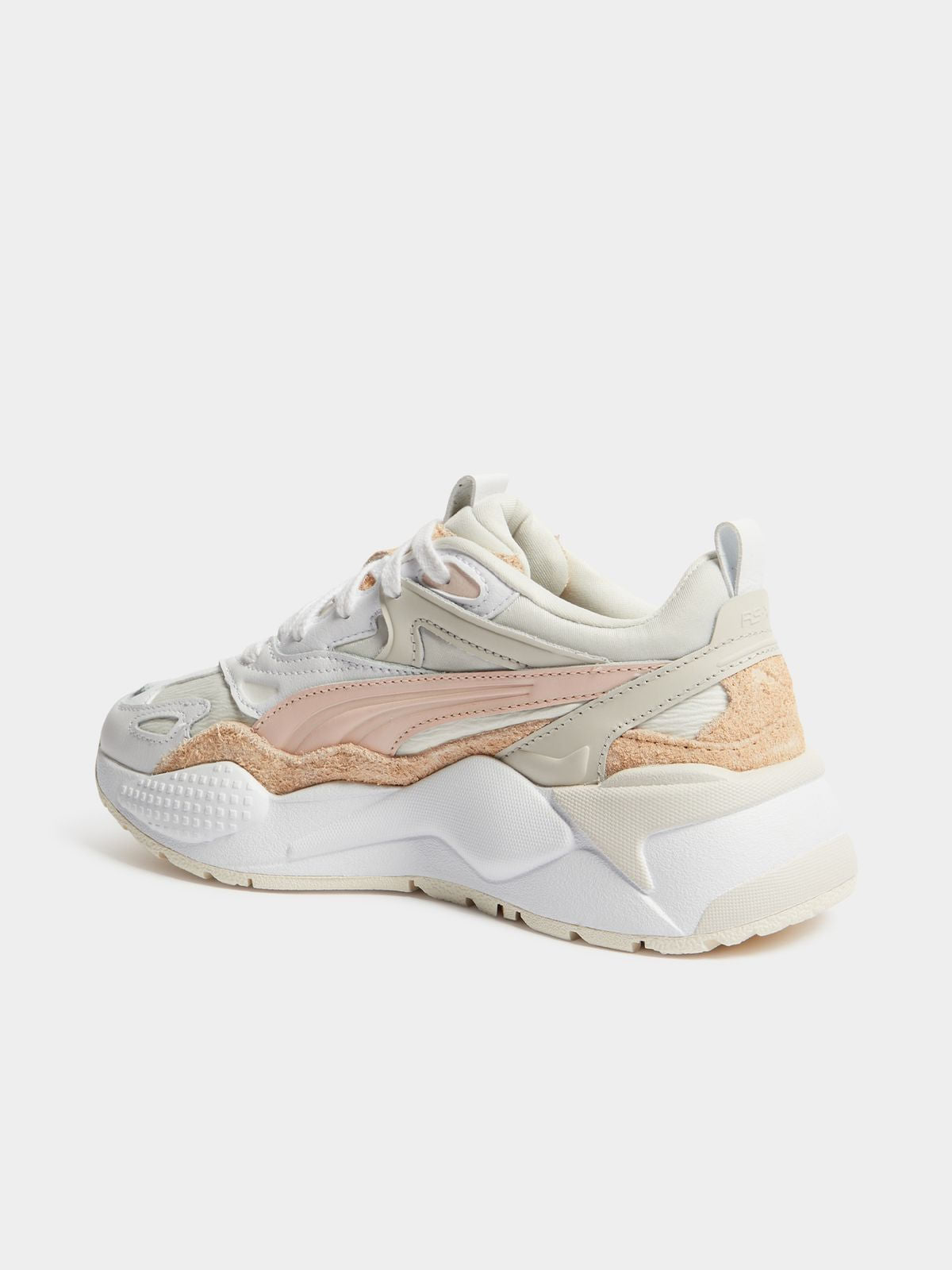 Puma Women's RS-X EFEKT Lux White/Pink Sneaker