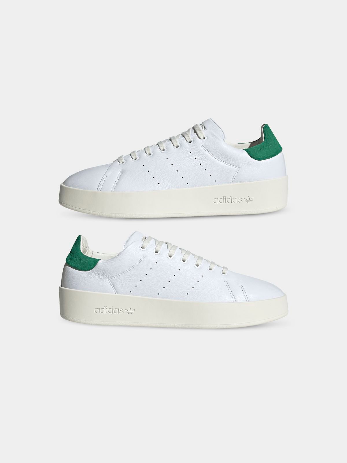 adidas Originals Men's Stan Smith Recon White/Green Sneaker