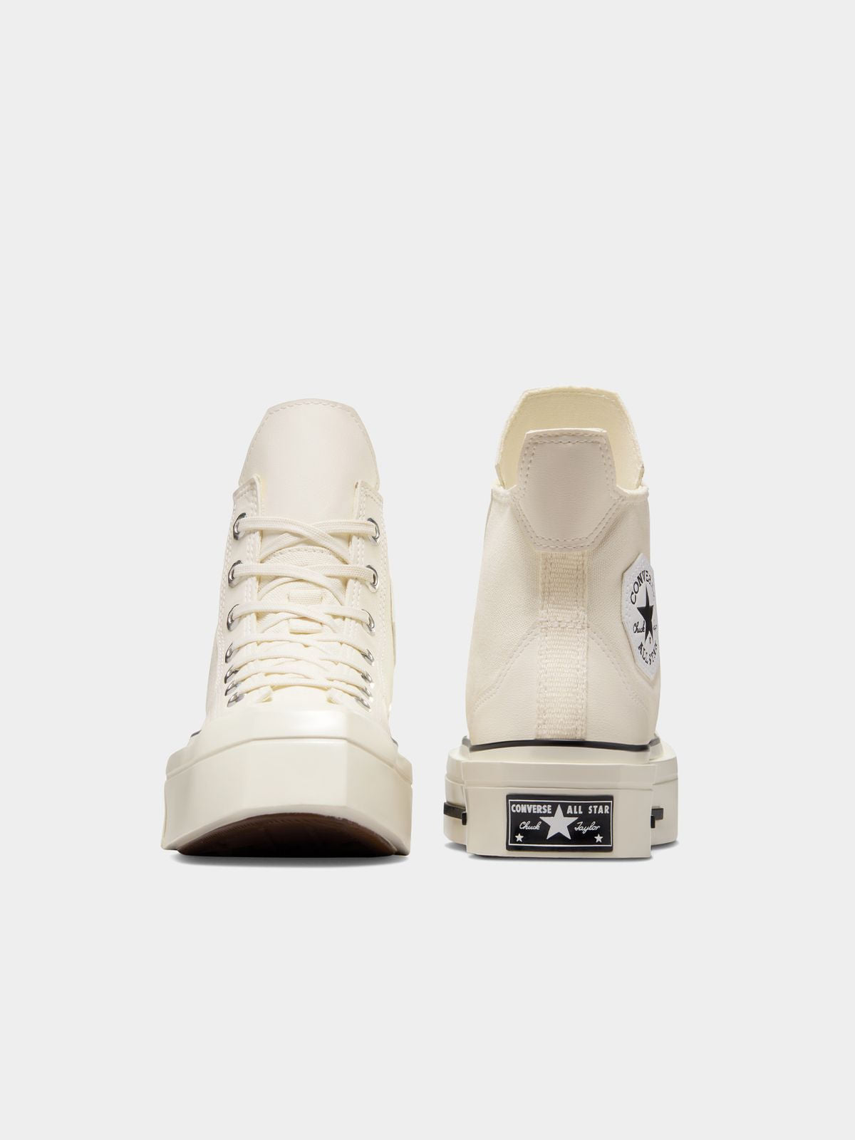 Converse Men's Chuck 70 Deluxe Squared FoundationHi White/Black Sneaker