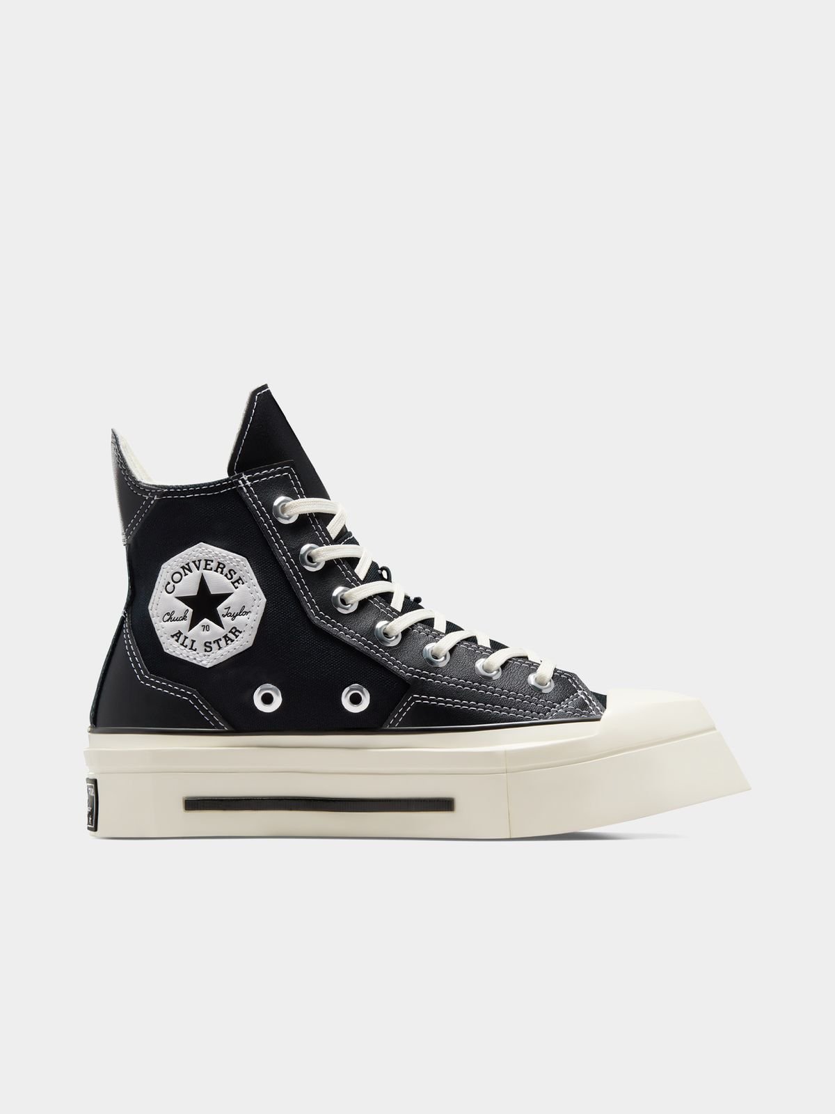 Converse Men's Chuck 70 Deluxe Square Black/White Sneaker