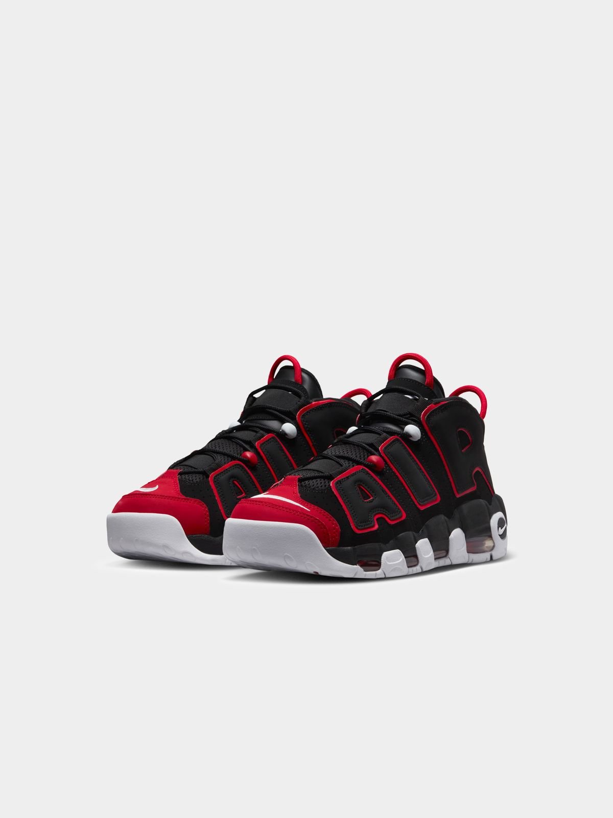 Nike Men's Air More Uptempo '96 Black/Red Sneaker