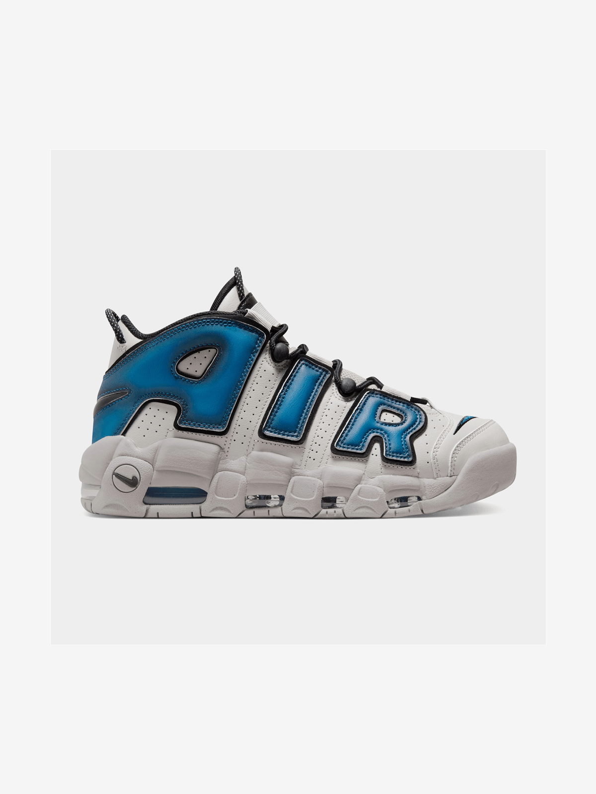 Nike Men's Air More Uptempo '96 Grey/Blue Sneaker