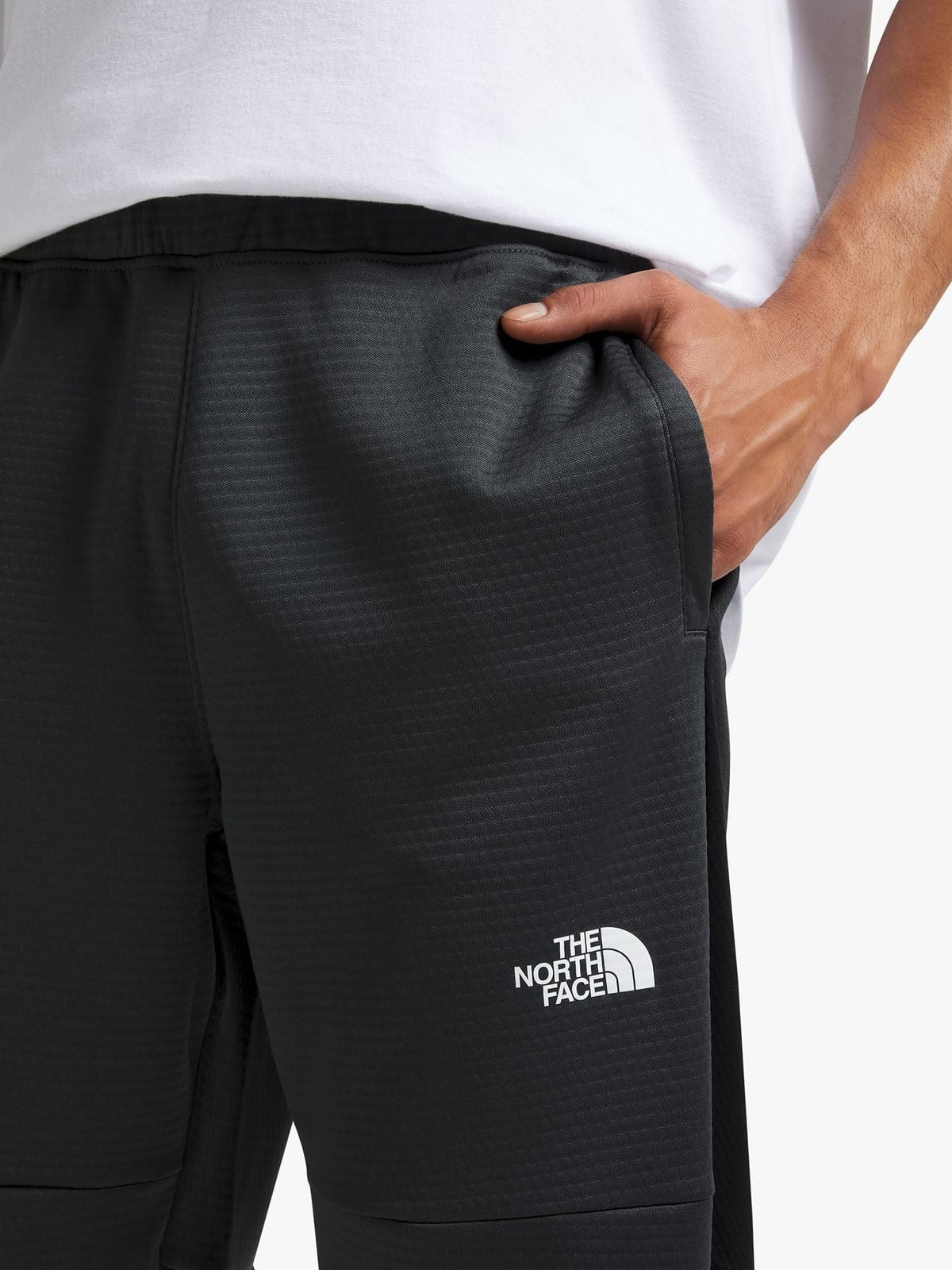 Mens The North Face Charcoal Fleece Pants