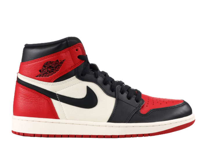 NIKE AIR JORDAN 1 HIGH BRED TOE